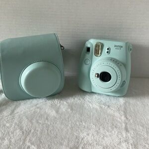 Fujifilm Instax Mini Film Camera Green Compact Design